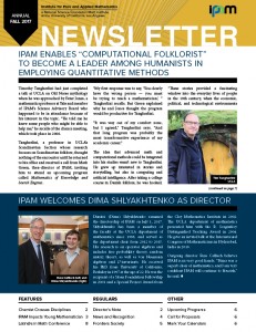 IPAM Newsletter 2017_front page